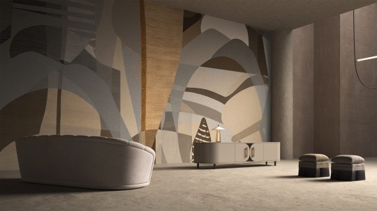 Yo2 VG1.03.2 Shapeless - mural w abstrakcyjny wzór