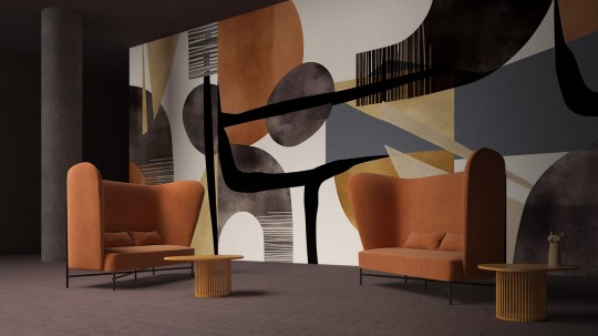 Yo2 VG1.07.2 Shapeless - mural w abstrakcyjny wzór