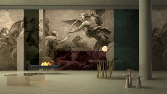 Yo2 GUJ1.03.2 Guardian Jewels - mural w motyw fresku