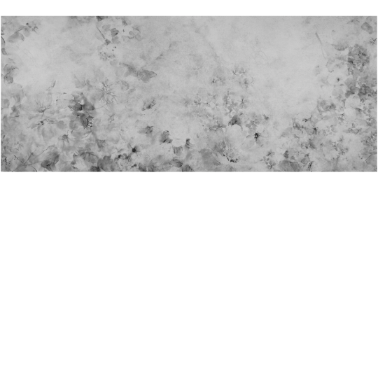 Yo2 SOT1.04.2 Soil Textures - mural w kwiaty na surowym tle