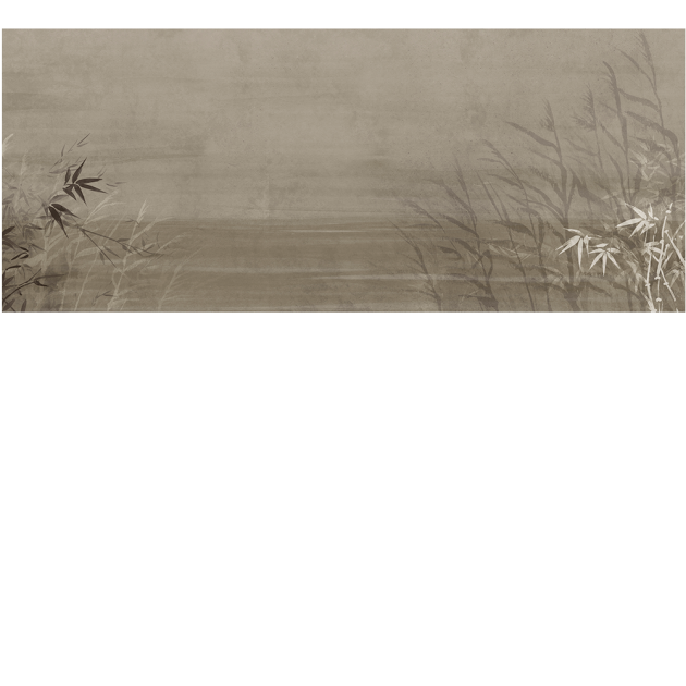 Yo2 BOS1.07.2 Botany Stories - mural w rozmyty i abstrakcyjny krajobraz