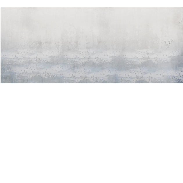 Yo2 UNC1.01.2 Unreal Cruster - mural w roślinny i zamglony krajobraz