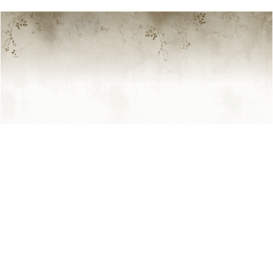 Yo2 UNC1.03.2 Unreal Cruster - mural w skąpane we mgle rośliny