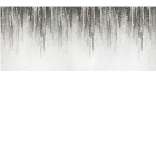 Yo2 UNC1.04.3 Unreal Cruster - mural w rośliny na surowym tle