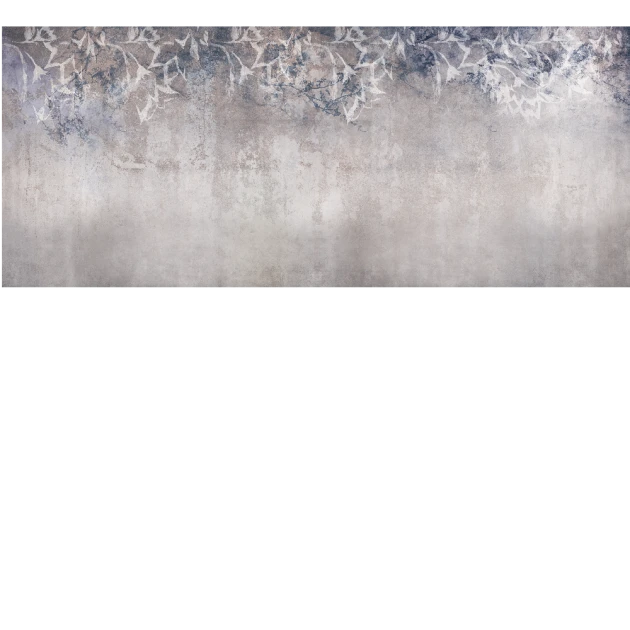 Yo2 UNC1.05.3 Unreal Cruster - mural w rośliny na surowym tle