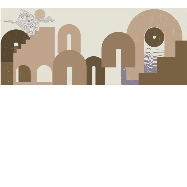 Yo2 SKT1.04.2 Sketch Tints - mural w architektoniczny motyw