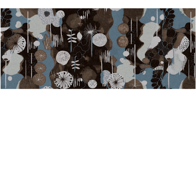 Yo2 UTL1.01.2 Utopia Lover - mural w abstrakcyjny motyw roślinny