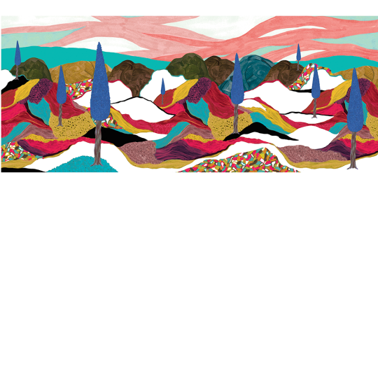 Yo2 UTL1.03.1 Utopia Lover - mural w egzotyczny krajobraz