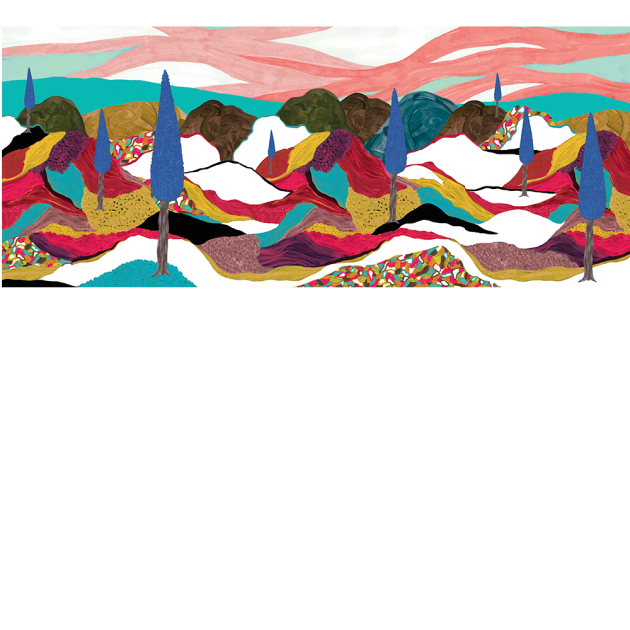 Yo2 UTL1.03.1 Utopia Lover - mural w egzotyczny krajobraz