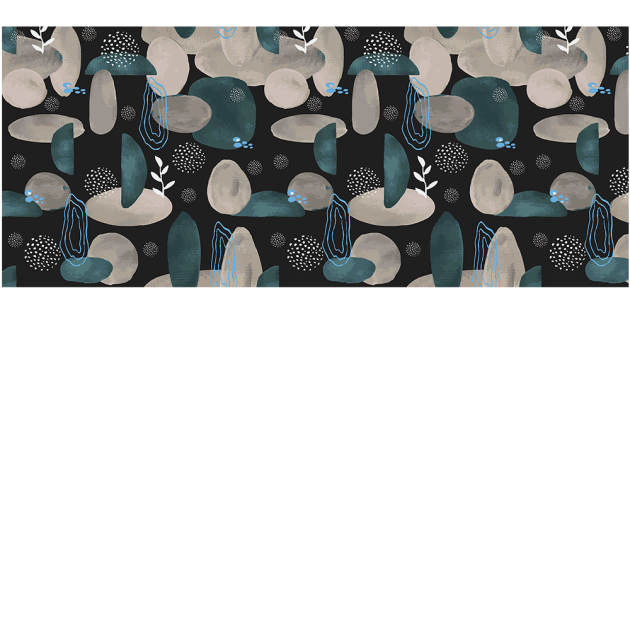 Yo2 UTL1.05.1 Utopia Lover - mural w abstrakcyjny motyw roślinny