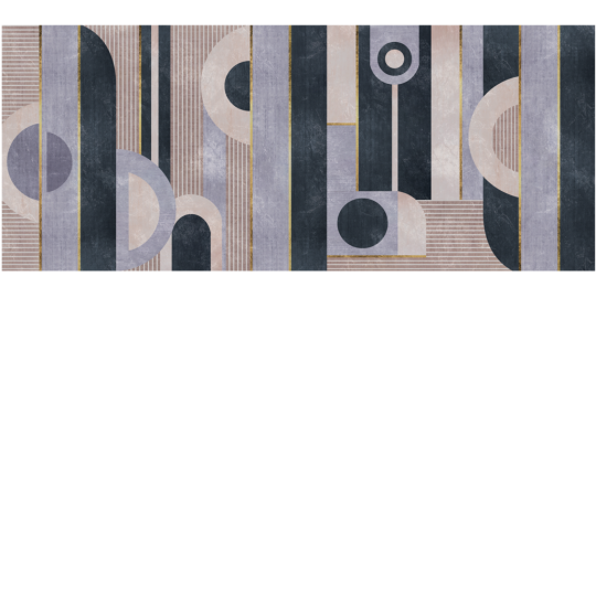 Yo2 FRP1.02.1 Framework Patterns - mural w geometryczne wzory imitujące kamienne struktury