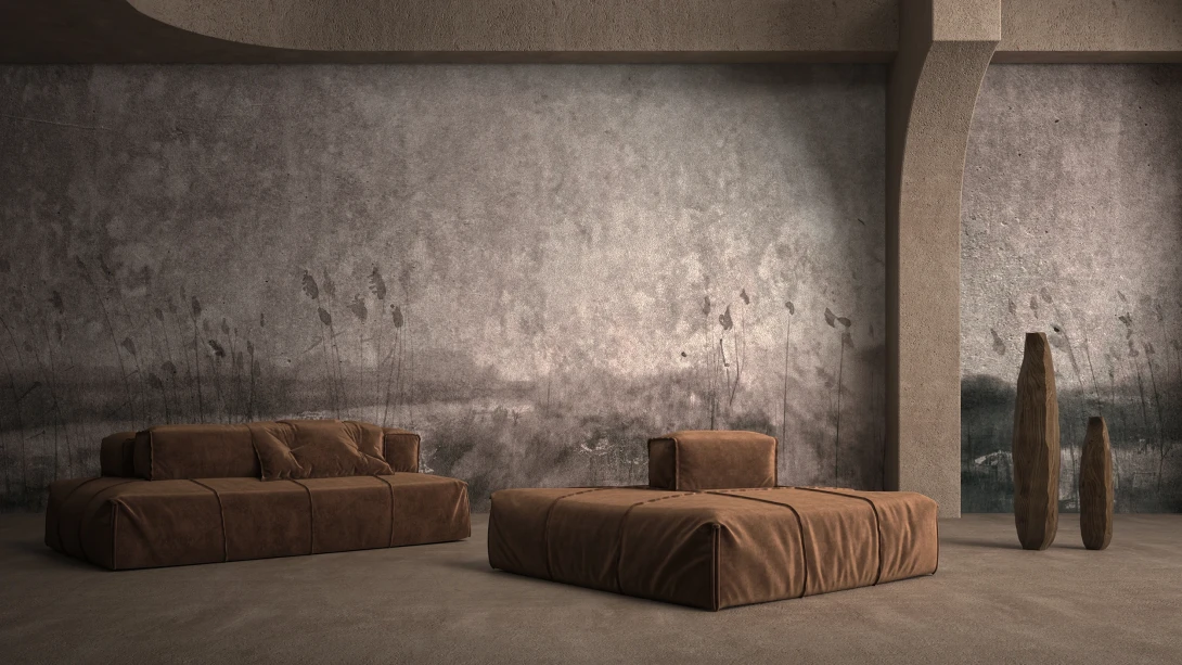 Yo2 MY1.05.1 Comformation Species - mural w abstrakcyjny pejzaż