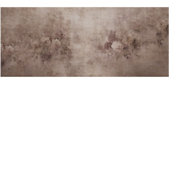 Yo2 SMS1.02.1 Smashing Schemes - mural w kwiaty na zamglonym tle
