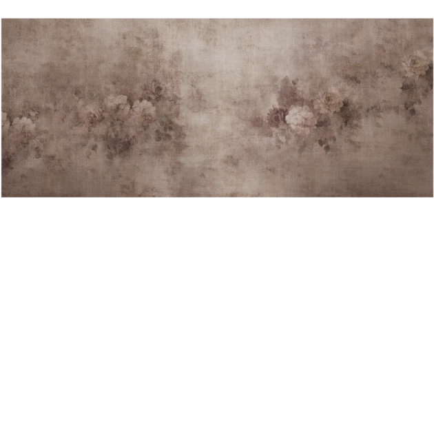 Yo2 SMS1.02.1 Smashing Schemes - mural w kwiaty na zamglonym tle