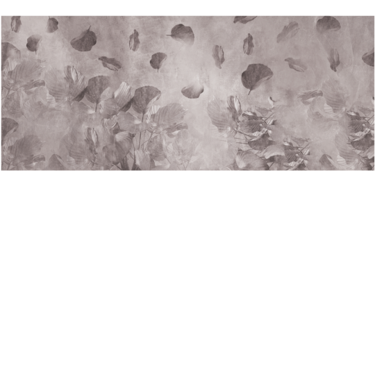 Yo2 EXF1.01.2 Extrinsic Florets - mural w rośliny na mglistym tle