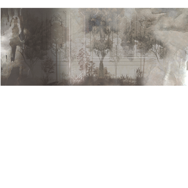 Yo2 PRT1.02.1 Props Terrains - mural imitujący sztukaterię z efektem postarzenia