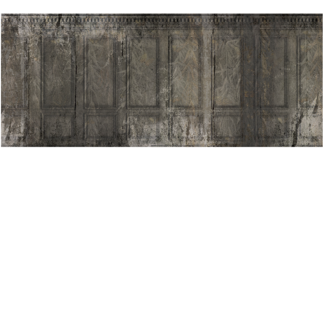Yo2 PRT1.03.2 Props Terrains - mural imitujący sztukaterię z efektem postarzenia