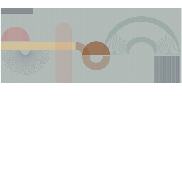 Yo2 CN1.03.1 Congruous Graphics - mural w geometryczny wzór