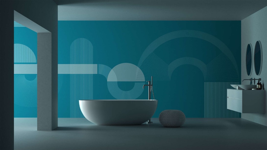 Yo2 CN1.03.1 Congruous Graphics - mural w geometryczny wzór