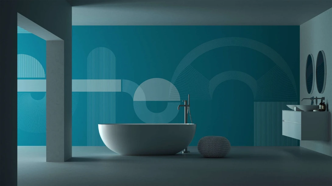 Yo2 CN1.03.2 Congruous Graphics - mural w geometryczny wzór