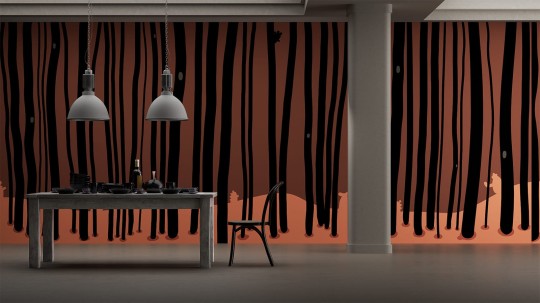 Yo2 SE1.03.2 Jocose Spotive - mural w graficzny las