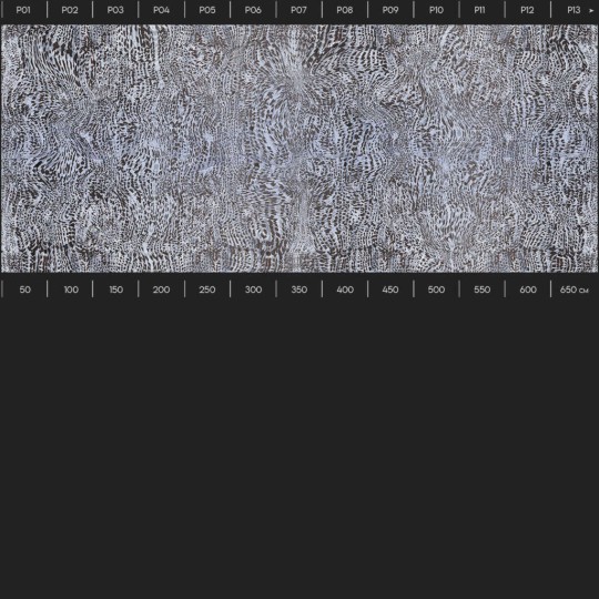 Yo2 GA1.01.2 IS/TS/SL Rarity Sense - mural w abstrakcyjny wzór