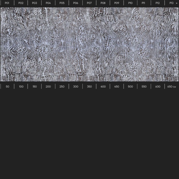 Yo2 GA1.01.2 IS/TS/SL Rarity Sense - mural w abstrakcyjny wzór