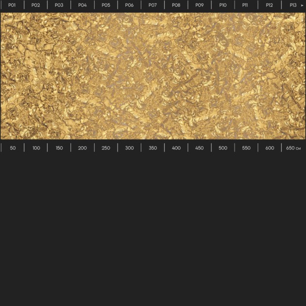 Yo2 ME1.02 IS/TS/SL Rarity Sense - mural w abstrakcyjny złoty wzór