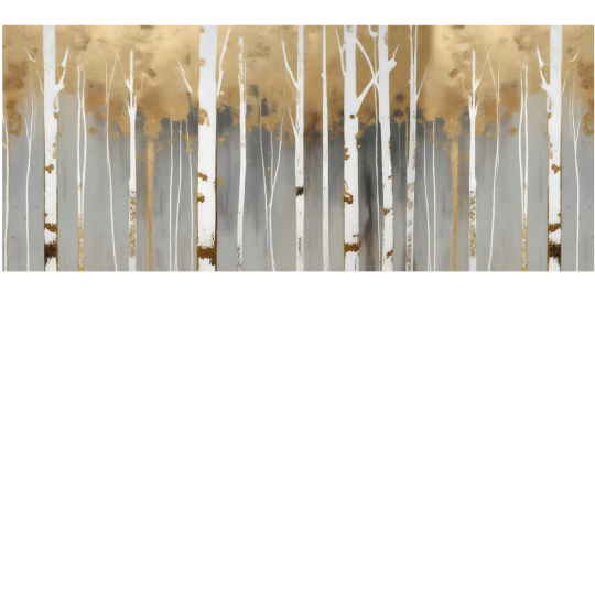 Yo2 COD3.07.1 Cover Delusion - mural w motyw lasu