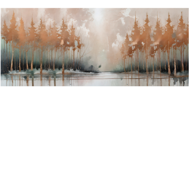 Yo2 COD3.04.2 Cover Delusion - mural w krajobraz leśny