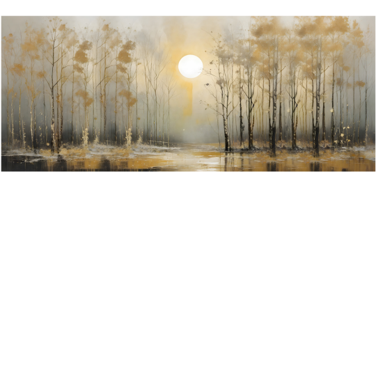 Yo2 COD3.01.1 Cover Delusion - mural w motyw lasu