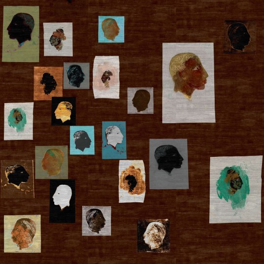 Elitis VP 891 01 Eldorado Cap Vert - mural w twarze