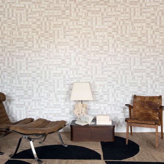 Elitis TP 312 02 Initiation New Age - tapeta w kratkę w artystycznym wydaniu