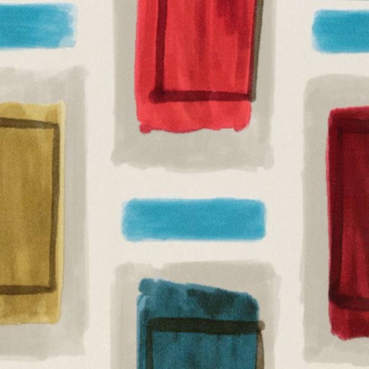 Elitis TP 313 02 Initiation Ornements - tapeta w geometryczny wzór w artystycznym wydaniu