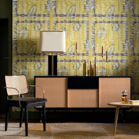 Elitis TP 314 01 Initiation Mantra - tapeta w liście w artystycznym wydaniu