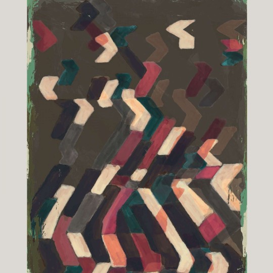 Elitis TP 318 01 Initiation Brooklyn - mural w abstrakcyjny wzór