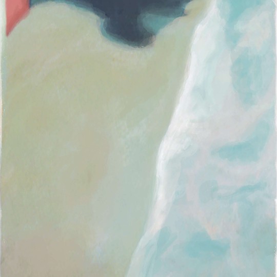 Elitis TP 316 01 Initiation Big Sur - mural w abstrakcyjny wzór