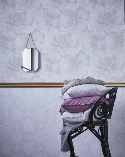 Decor Maison 5339-1 Belle - tapeta w szkic kwiatów