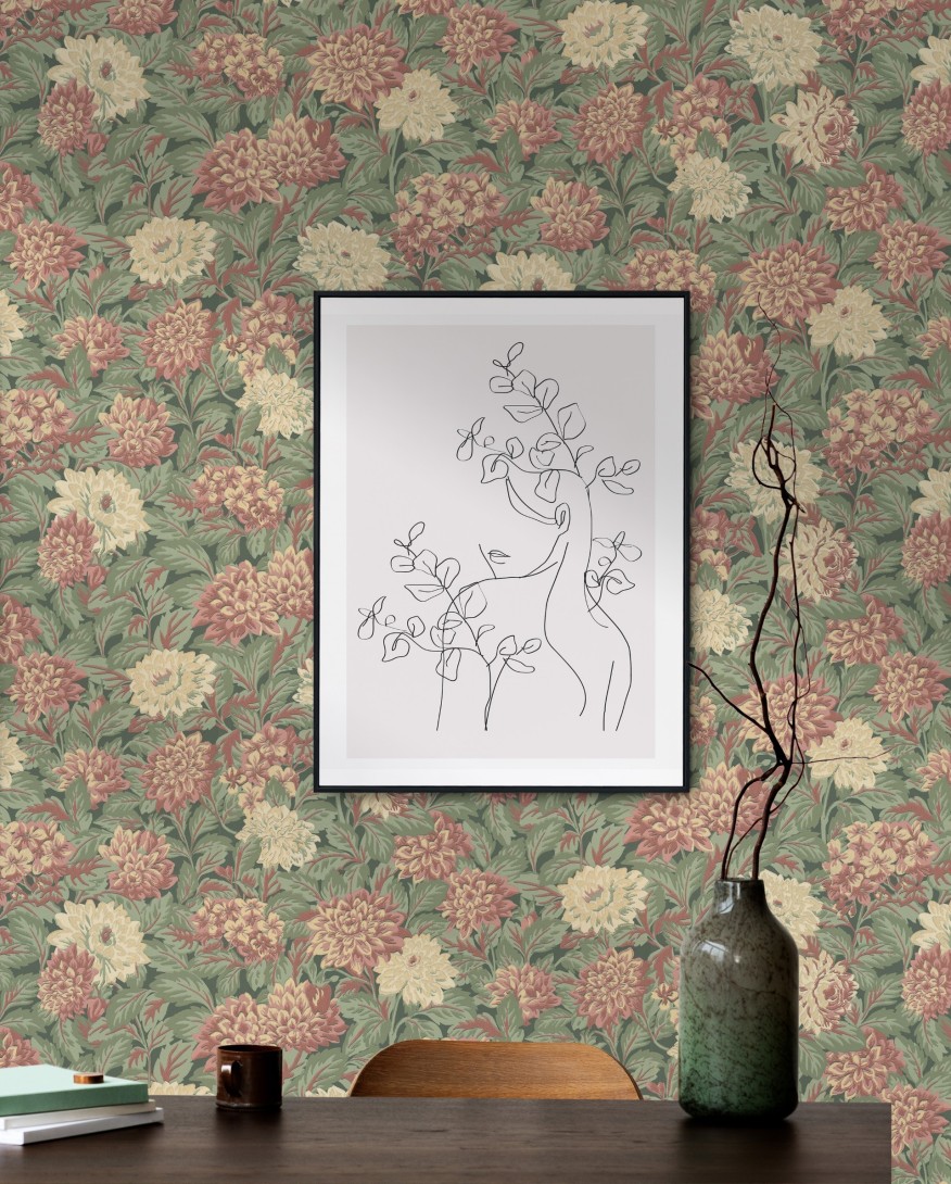Decor Maison 357-78 Modern Classics - tapeta w stylizowane rośliny