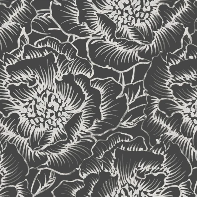 Decor Maison 5405-8 Silva - tapeta w stylizowane kwiaty