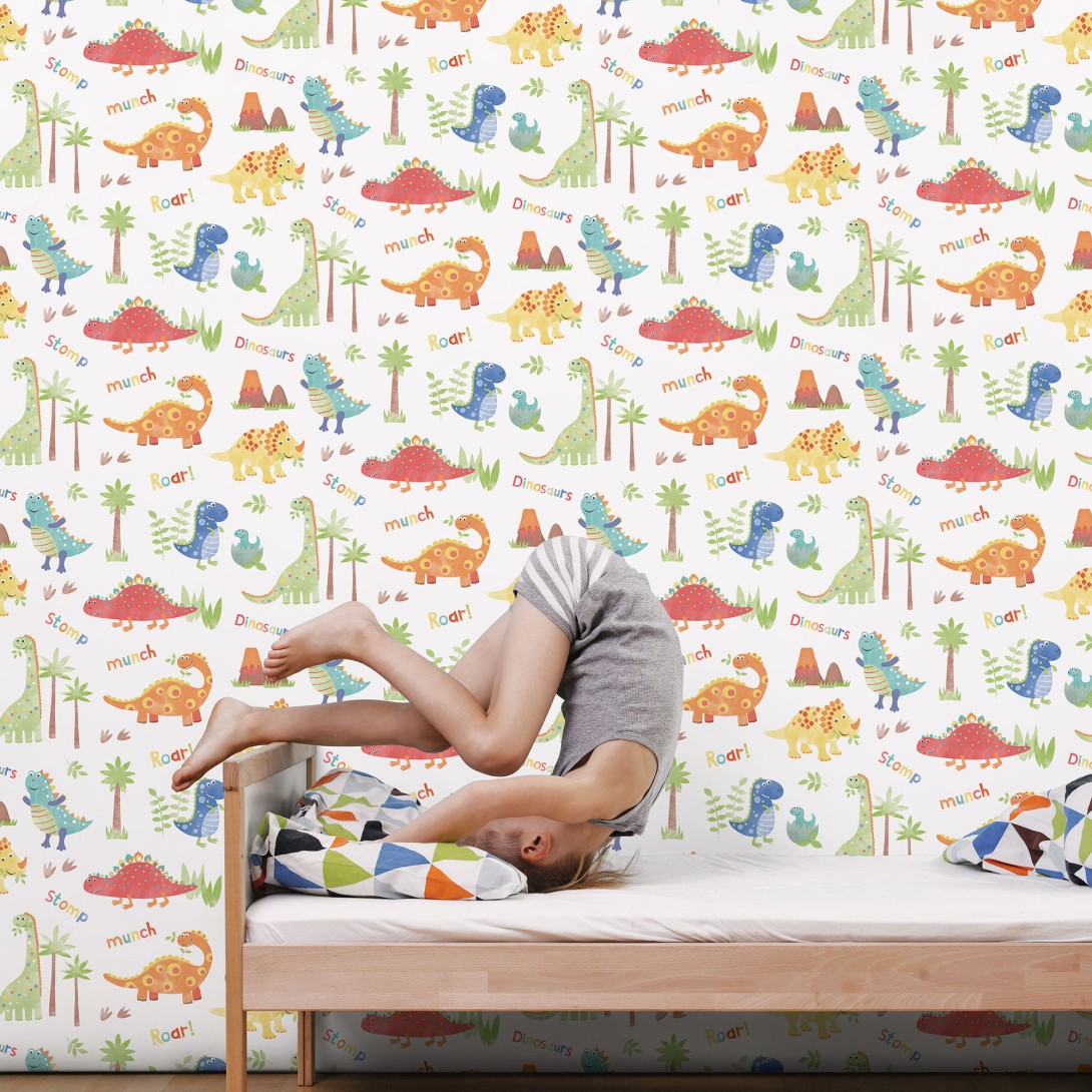 Galerie G78364 Tiny Tots 2 - tapeta dla dzieci w dinozaury