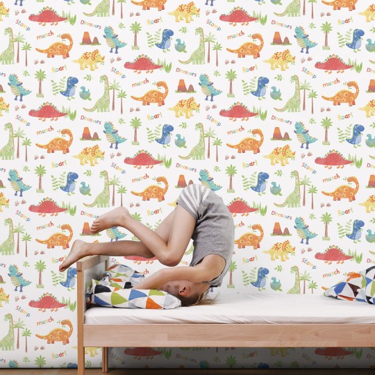 Galerie G78364 Tiny Tots 2 - tapeta dla dzieci w dinozaury