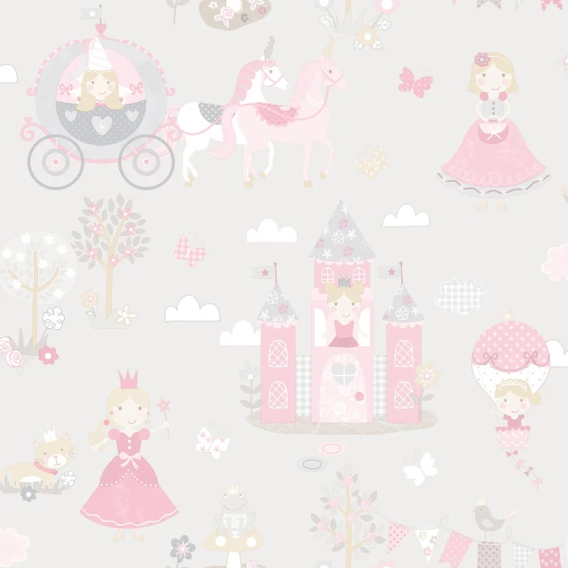 Galerie G78370 Tiny Tots 2 - tapeta dla dzieci w księżniczki