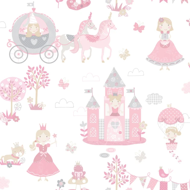 Galerie G78371 Tiny Tots 2 - tapeta dla dzieci w księżniczki