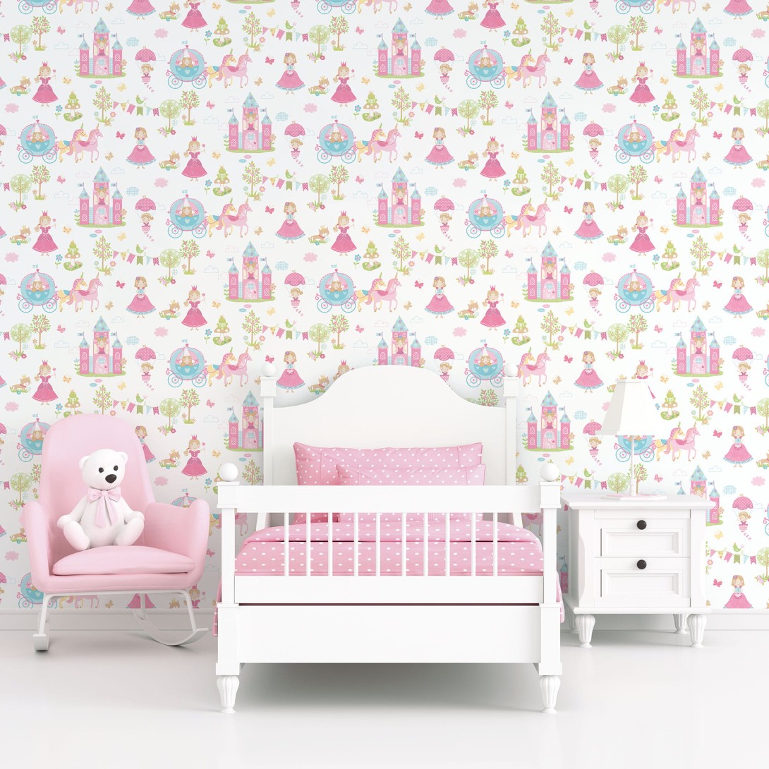 Galerie G78372 Tiny Tots 2 - tapeta dla dzieci w księżniczki