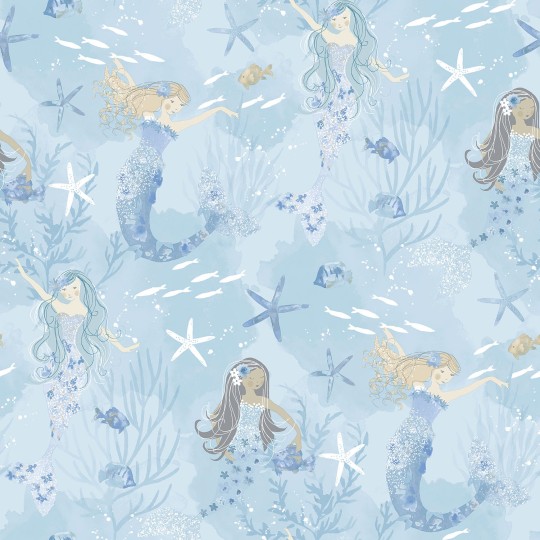 Galerie G78388 Tiny Tots 2 - tapeta dla dzieci w syrenki