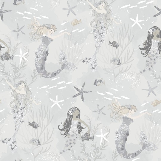Galerie G78389 Tiny Tots 2 - tapeta dla dzieci w syrenki