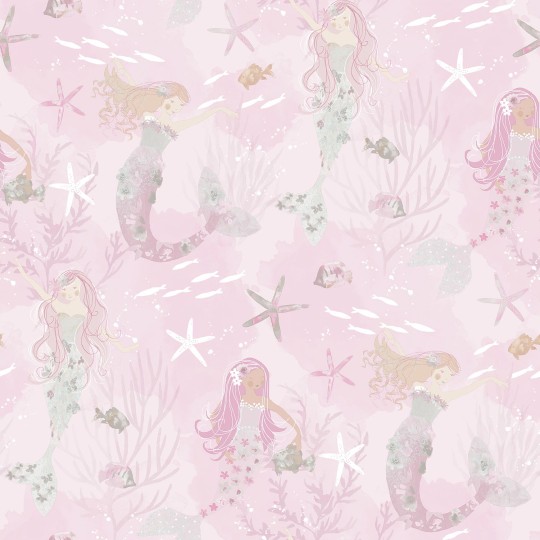 Galerie G78390 Tiny Tots 2 - tapeta dla dzieci w syrenki