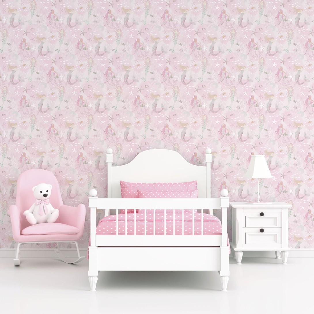 Galerie G78390 Tiny Tots 2 - tapeta dla dzieci w syrenki