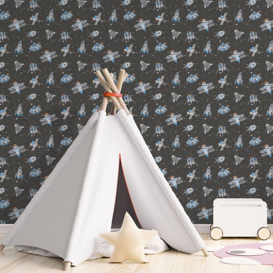 Galerie G78410 Tiny Tots 2 - tapeta dla dzieci w kosmiczny motyw